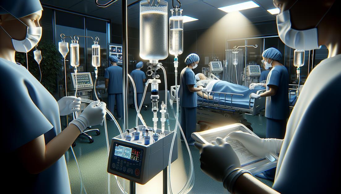tubo de silicone hospitalar