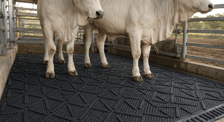 Piso boiadeiro com vacas