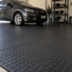 Piso moeda para garagem